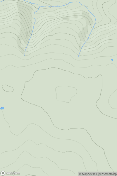 Thumbnail image for Treborough Common showing contour plot for surrounding peak