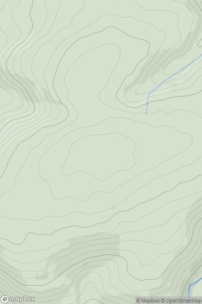 Thumbnail image for Staddon Hill showing contour plot for surrounding peak