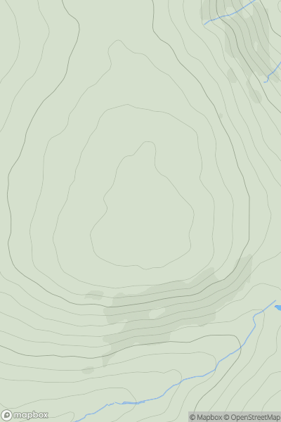 Thumbnail image for Kentisbury Down showing contour plot for surrounding peak