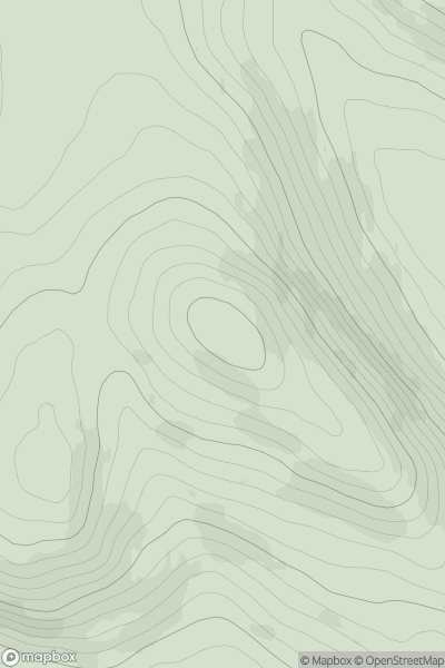 Thumbnail image for Maidenpap showing contour plot for surrounding peak