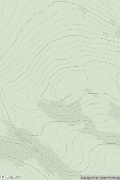 Thumbnail image for Bainloch Hill showing contour plot for surrounding peak