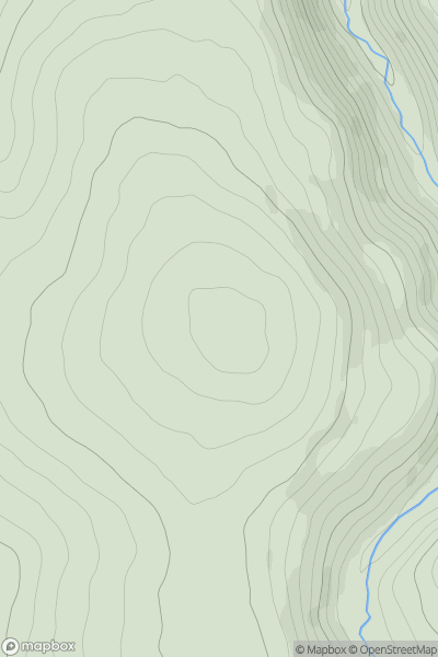Thumbnail image for Heale Down showing contour plot for surrounding peak
