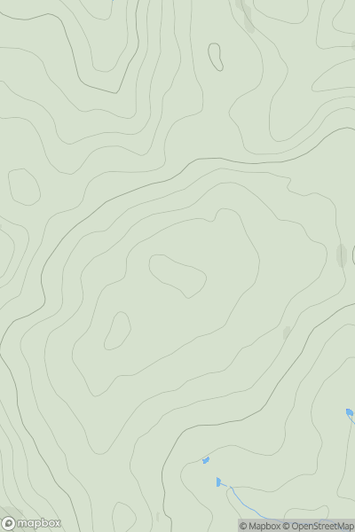 Thumbnail image for Broomfield Hill showing contour plot for surrounding peak