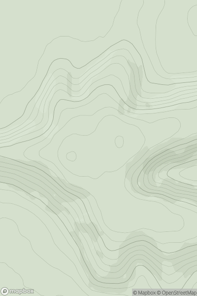 Thumbnail image for Brimsdown Hill showing contour plot for surrounding peak