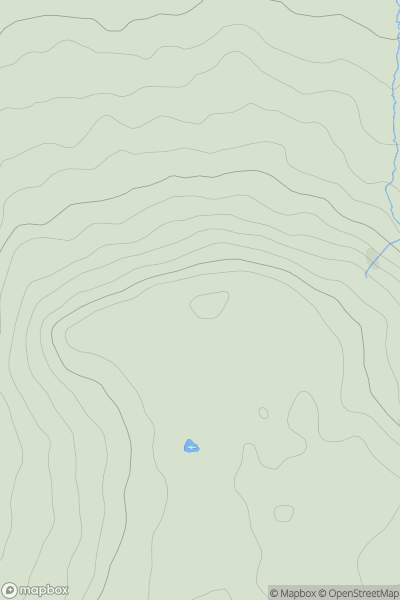 Thumbnail image for Broomfield Breach (Sampford Common) showing contour plot for surrounding peak