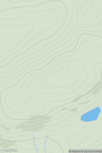 Thumbnail image for Killyleoch Hill showing contour plot for surrounding peak