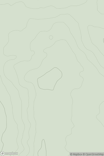 Thumbnail image for The Downs showing contour plot for surrounding peak