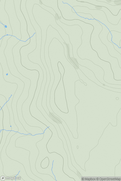 Thumbnail image for Newpark Wood showing contour plot for surrounding peak