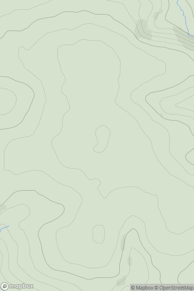 Thumbnail image for North Cockerham Hill showing contour plot for surrounding peak