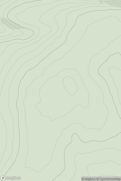 Thumbnail image for Tinhead Hill showing contour plot for surrounding peak