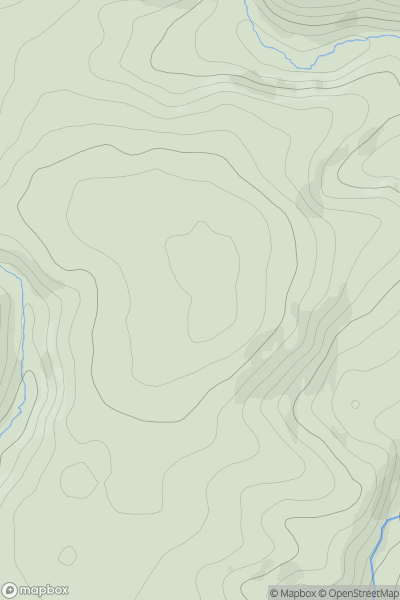 Thumbnail image for Brayley Hill showing contour plot for surrounding peak