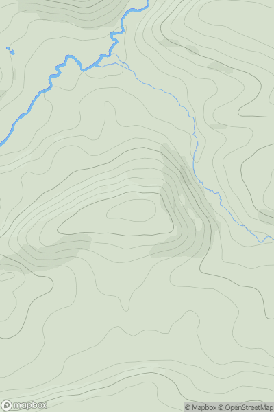 Thumbnail image for Barton Knap showing contour plot for surrounding peak