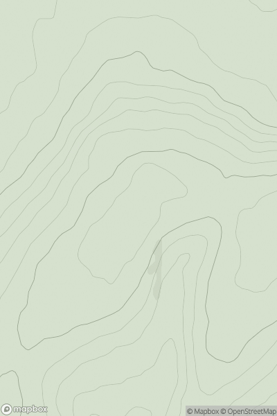 Thumbnail image for Urchfont Hill showing contour plot for surrounding peak