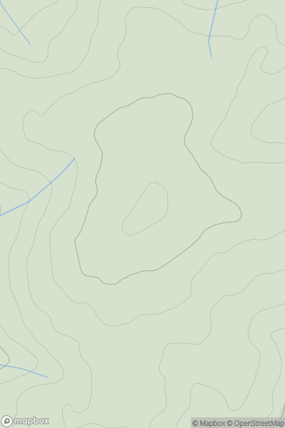 Thumbnail image for Dobbs Moor showing contour plot for surrounding peak