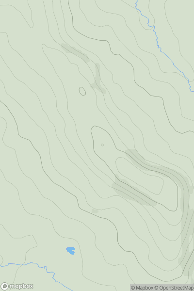Thumbnail image for Payne's Down showing contour plot for surrounding peak
