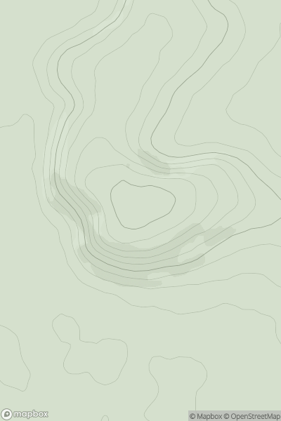 Thumbnail image for Battlesbury Hill showing contour plot for surrounding peak