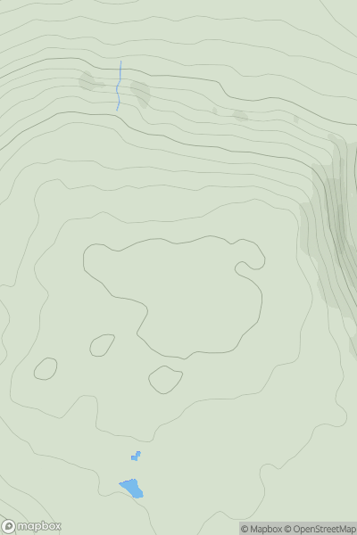 Thumbnail image for Bathampton Down showing contour plot for surrounding peak