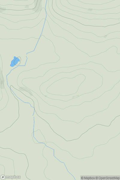Thumbnail image for Morebath Hill showing contour plot for surrounding peak