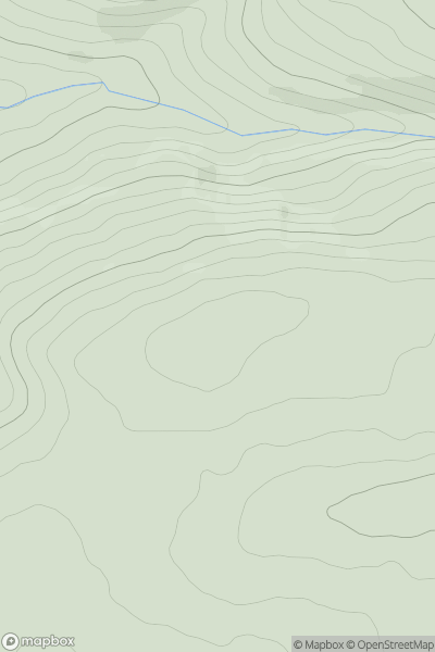 Thumbnail image for Woolacombe Down showing contour plot for surrounding peak