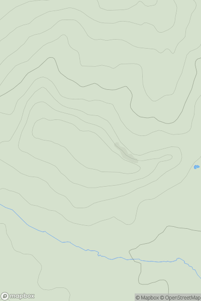 Thumbnail image for Chelborough Hill showing contour plot for surrounding peak