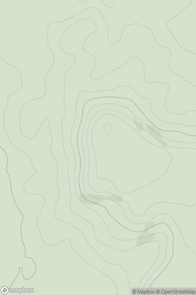 Thumbnail image for Castle Ditches showing contour plot for surrounding peak