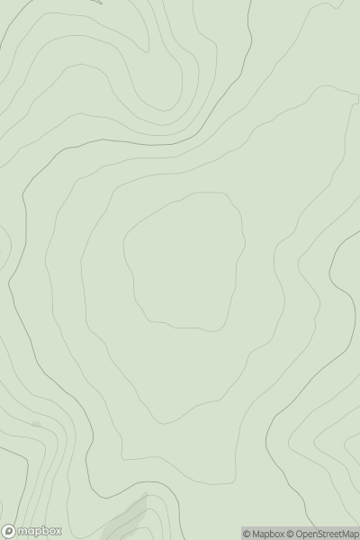 Thumbnail image for Codford Hill showing contour plot for surrounding peak