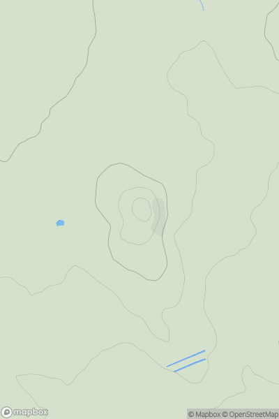 Thumbnail image for Zeals Knoll showing contour plot for surrounding peak