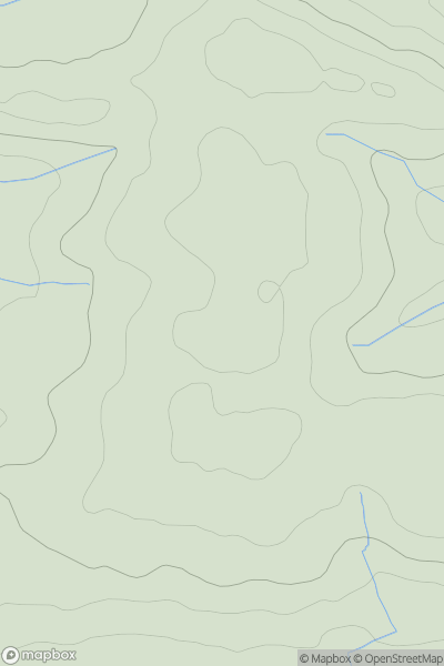 Thumbnail image for Knightstone Down showing contour plot for surrounding peak
