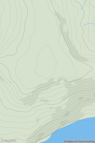Thumbnail image for Timber Hill showing contour plot for surrounding peak