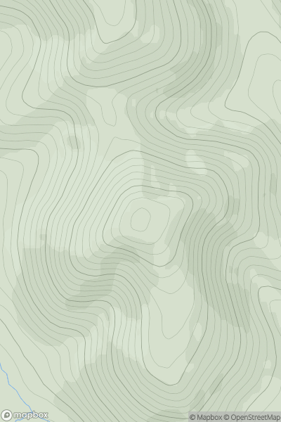 Thumbnail image for Penvalla showing contour plot for surrounding peak