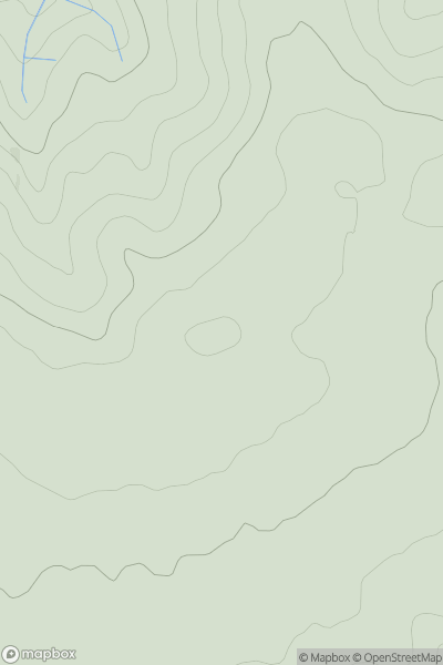 Thumbnail image for Huddox Hill showing contour plot for surrounding peak