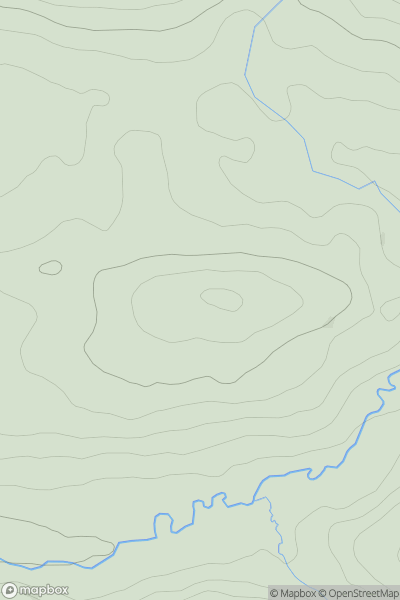 Thumbnail image for Whitechapel Moors Fort showing contour plot for surrounding peak