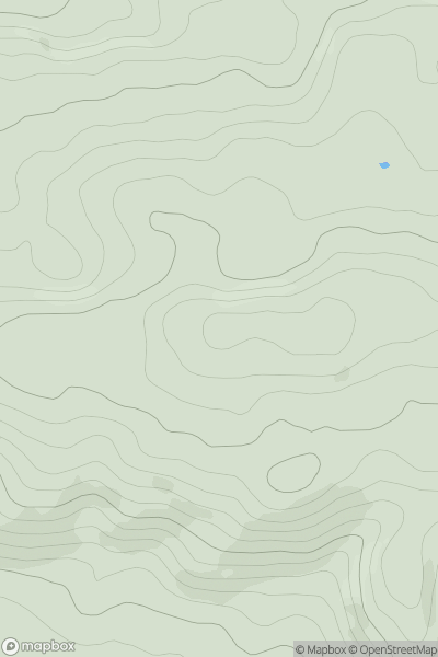 Thumbnail image for Corporation Woods showing contour plot for surrounding peak
