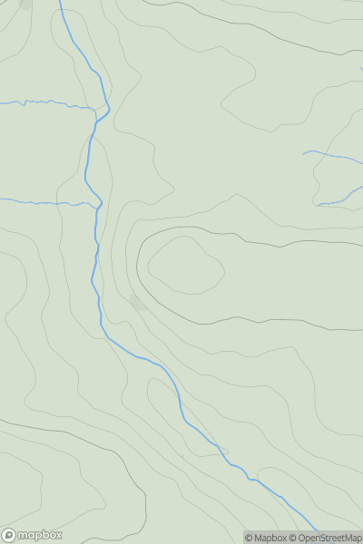 Thumbnail image for Ham Hill showing contour plot for surrounding peak
