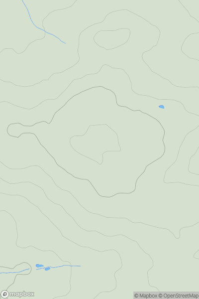 Thumbnail image for Common Moors showing contour plot for surrounding peak