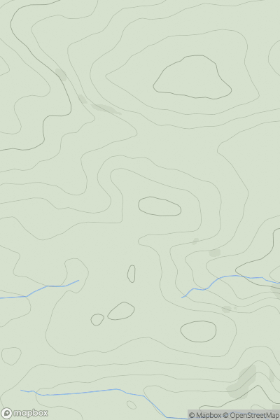 Thumbnail image for Chilton Hill South Top showing contour plot for surrounding peak