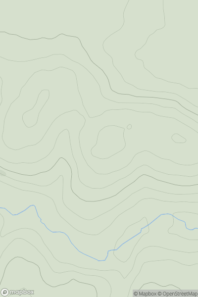 Thumbnail image for Maiden Castle showing contour plot for surrounding peak