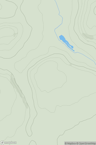 Thumbnail image for Dean Hill showing contour plot for surrounding peak