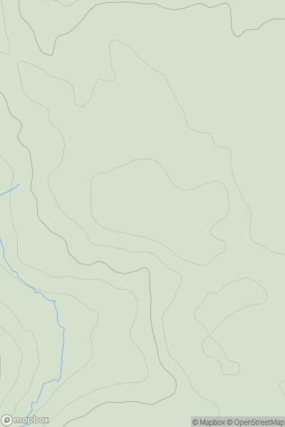 Thumbnail image for Buckland Wood showing contour plot for surrounding peak
