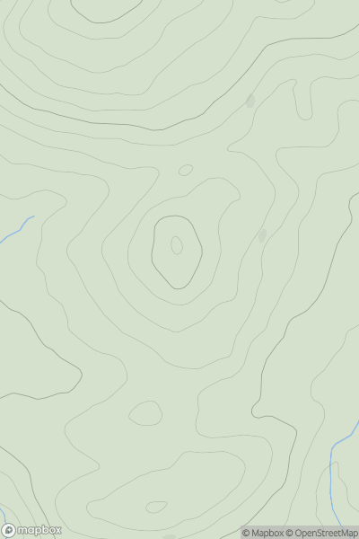 Thumbnail image for Hammiton Hill showing contour plot for surrounding peak