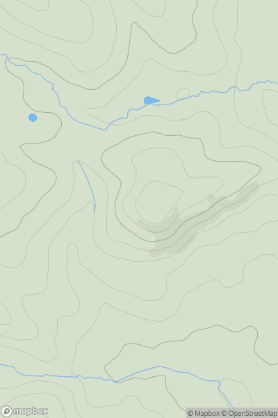 Thumbnail image for Crook Plantation showing contour plot for surrounding peak