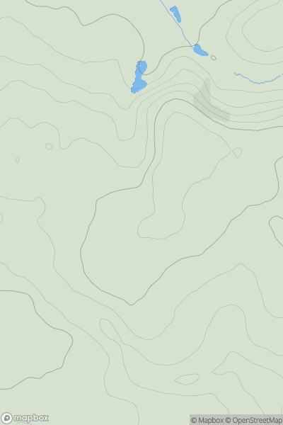 Thumbnail image for Babylon Hill showing contour plot for surrounding peak