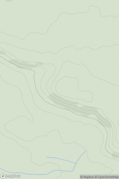 Thumbnail image for Socombe Hill showing contour plot for surrounding peak