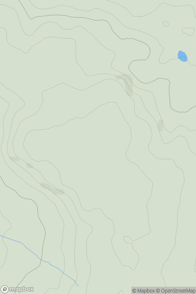 Thumbnail image for Stocklinch Hill showing contour plot for surrounding peak