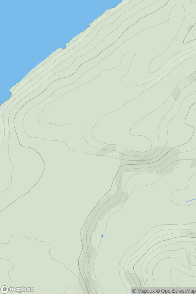 Thumbnail image for Walton Castle showing contour plot for surrounding peak
