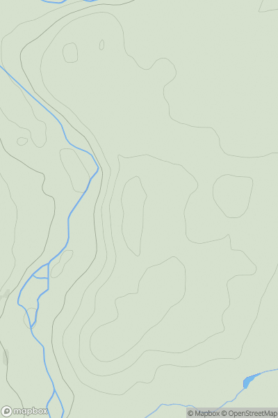 Thumbnail image for Vagg's Hill showing contour plot for surrounding peak