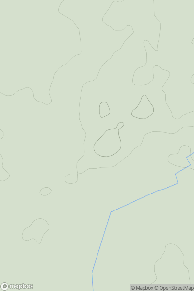 Thumbnail image for Blacknoll Hill showing contour plot for surrounding peak
