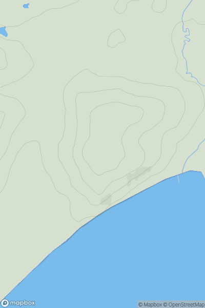 Thumbnail image for Jordan Hill showing contour plot for surrounding peak