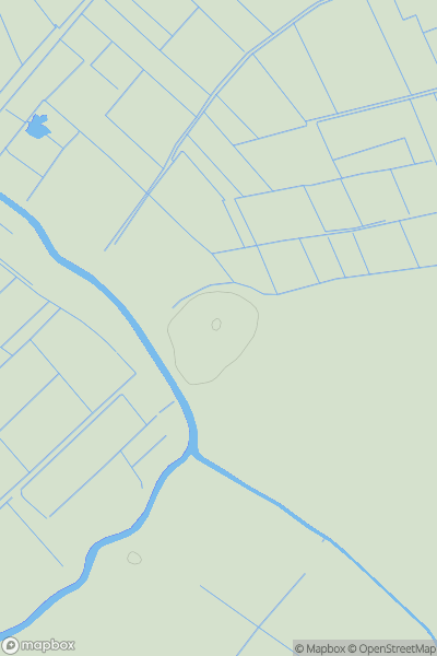 Thumbnail image for Burrow Mump showing contour plot for surrounding peak