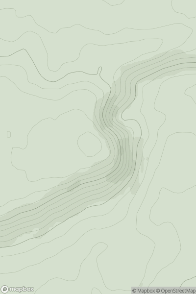 Thumbnail image for Martinsell Hill showing contour plot for surrounding peak